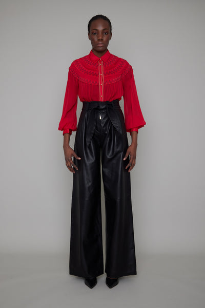BELGRAVIA SMOCKED SHIRT