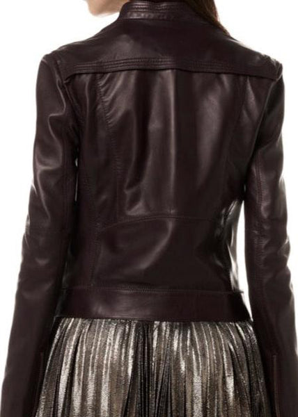 SHOREDITCH BY-PRODUCT LEATHER JACKET