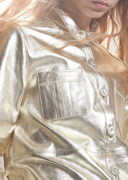 ISLINGTON BY-PRODUCT LEATHER SHIRT